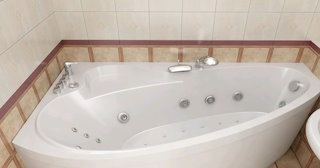 Установка угловой ванны в Кореновске - профессиональный монтаж от СантехДомКнв от 3045 рублей